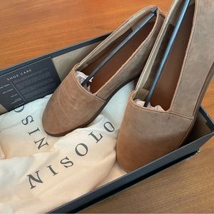 Nisolo Slip On “Alejandro” Tobacco Shoes - Size 10 Men’s